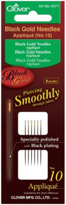 Applique/Sharps No.10 (Blk/Gld)