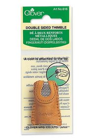 Double Sided Leather Thimble