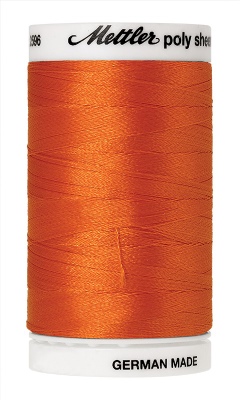 Mettler Poly Sheen 800M Thread Pumpkin 