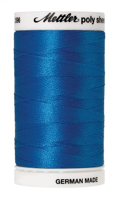 Mettler Poly Sheen 800M Thread Tropical Blue