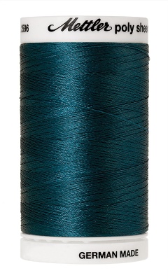 Mettler Poly Sheen 800M Thread Deep Sea Blue