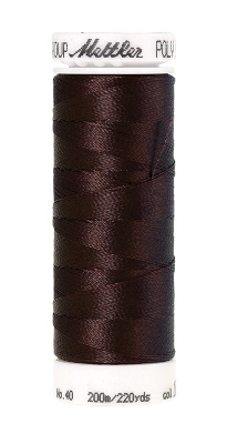 Mettler Poly Sheen 200M Thread Chocolate