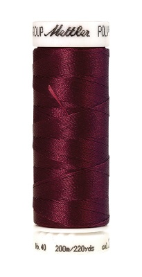 Mettler Poly Sheen 200M Thread Burgundy