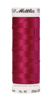 Mettler Poly Sheen 200M Thread Bright Ruby