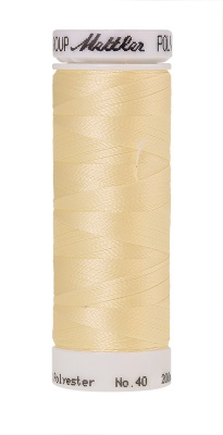 Mettler Poly Sheen 200M Thread Butter Cream