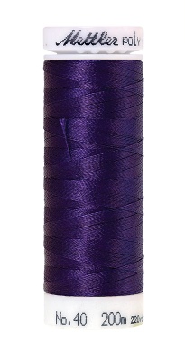 Mettler Poly Sheen 200M Thread Purple Twist