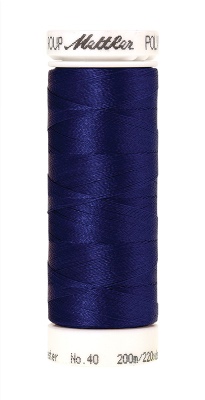 Mettler Poly Sheen 200M Thread Fire Blue