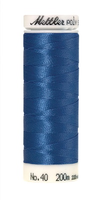 Mettler Poly Sheen 200M Thread Blue Bird