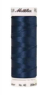 Mettler Poly Sheen 200M Thread Slate Blue