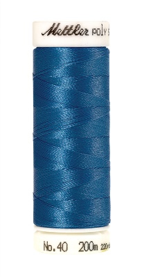 Mettler Poly Sheen 200M Thread Reef Blue