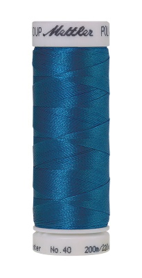 Mettler Poly Sheen 200M Thread Tropical Blue