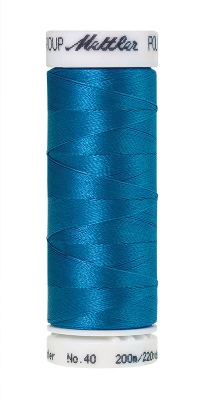 Mettler Poly Sheen 200M Thread Pacific Blue