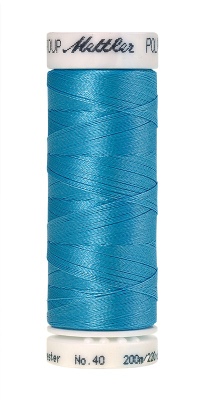Mettler Poly Sheen 200M Thread Crystal Blue