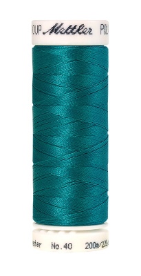 Mettler Poly Sheen 200M Thread Marine Aqua