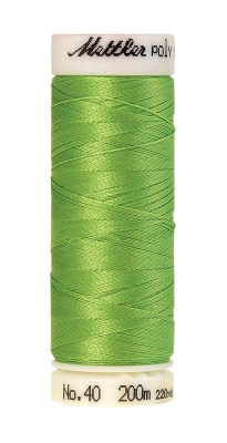 Mettler Poly Sheen 200M Thread Apple Green  