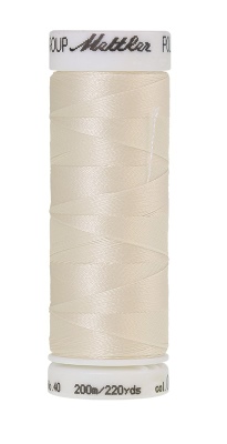 Mettler Poly Sheen 200M Thread Cream