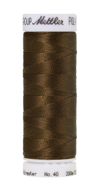 Mettler Poly Sheen 200M Thread Golden Brown