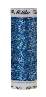 Mettler Poly Sheen Multi 200M Faded Denim
