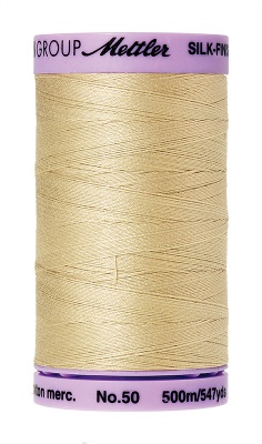 Mettler Silk Finish Cotton 500M Ivory (104/513)