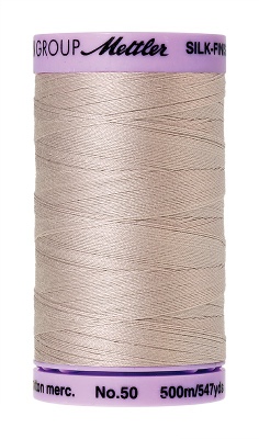 Mettler Silk Finish Cotton 500M Cloud Gray (104/573)