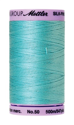 Mettler Silk Finish Cotton 500M Blue Curacao (104/889)