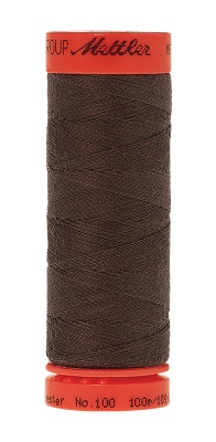 Mettler Metrosene Polyester Thread 100M Earthy Brown Coal (1171/823)