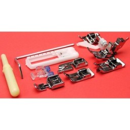 11pc Snap-on Foot Set, Low Shank with Seam Ripper