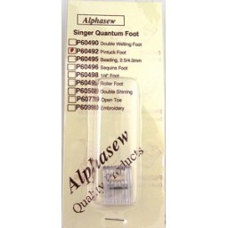 Pintuck Foot, 7 groove