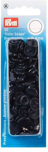 Prym Color Snaps refill 12.4mm navy 30pc