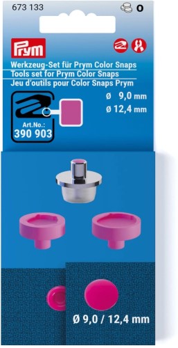 Prym Vario Tools set Color Snaps 9-12.4mm