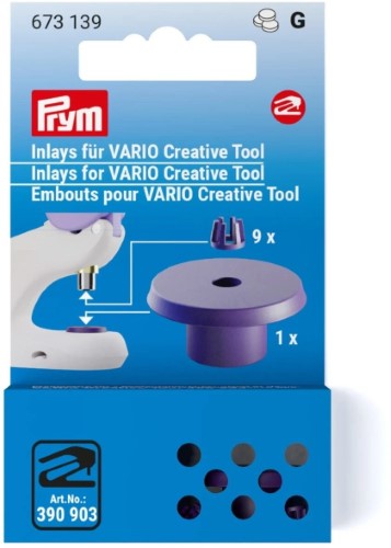 Prym Vario Creative Tool inlays 10pc