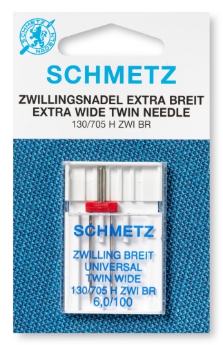 Schmetz Universal Twin Sewing Needle Size 100/6