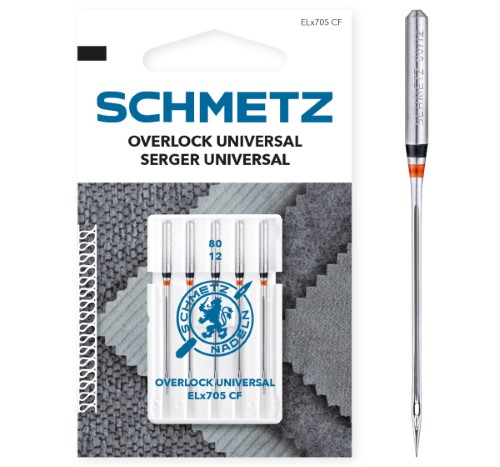 Schmetz Overlock Serger Needle Size 80/12