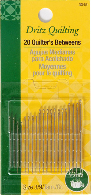 Quilter's Betweens Size 3/9 20 Ct