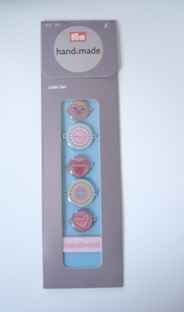 Handmade Label Set, Blue
