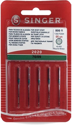 Singer Universal Needle 5 Pack Size 70/9